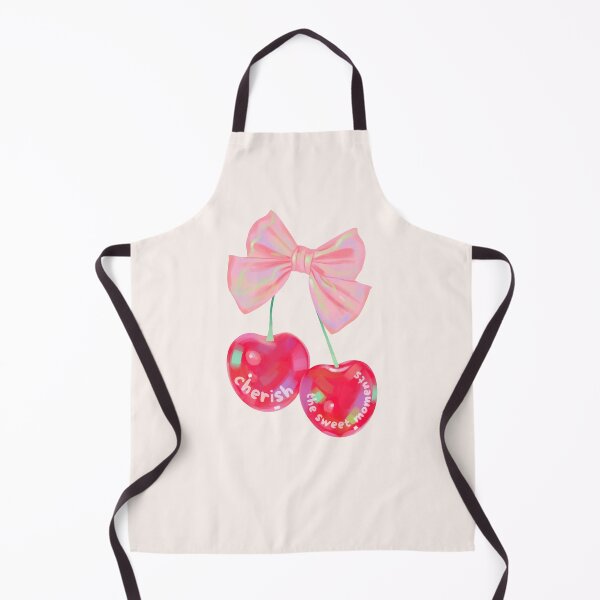Item preview, Cherish the Sweet Moments | Holographic Coquette Cherry Pink Bow designed and sold by Kimochi-Shop.