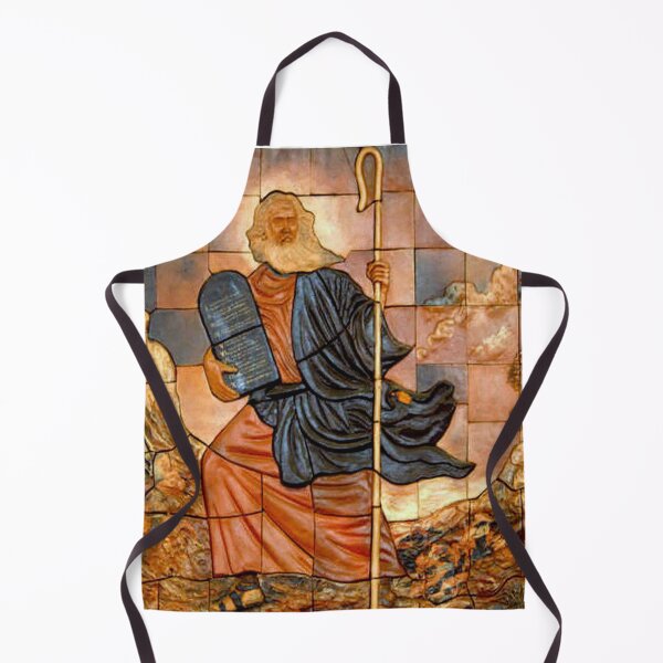 Item preview, MOSES Carrying The Ten Commandments Tablets Down Mount Sinai Print designed and sold by posterbobs.