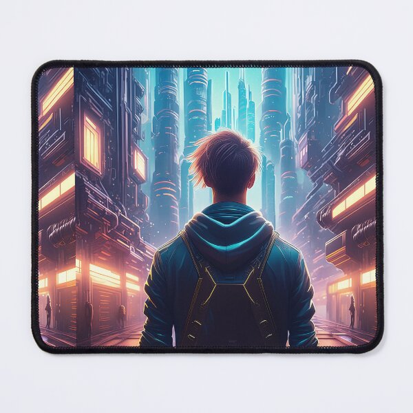 Item preview, BOY IN CYBERPUNK CITY designed and sold by cubiask.