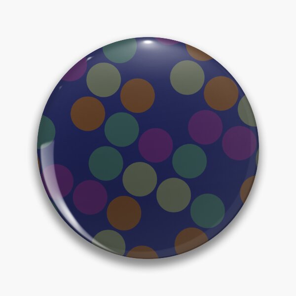 Item preview, Dark Disco Dots Series Seamless Circle Blue Composition designed and sold by Alchemy-A-La-G.