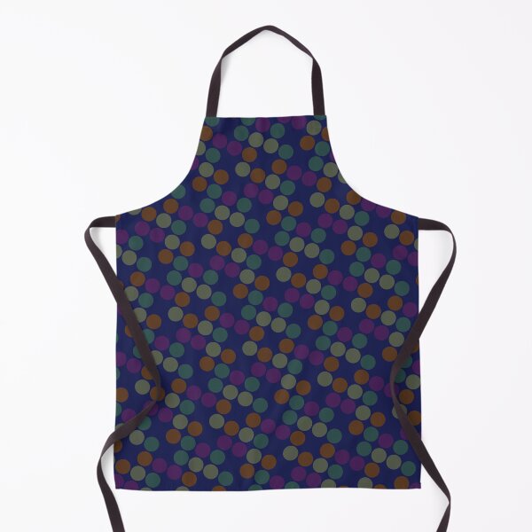 Item preview, Dark Disco Dots Series Seamless Circle Blue Composition designed and sold by Alchemy-A-La-G.
