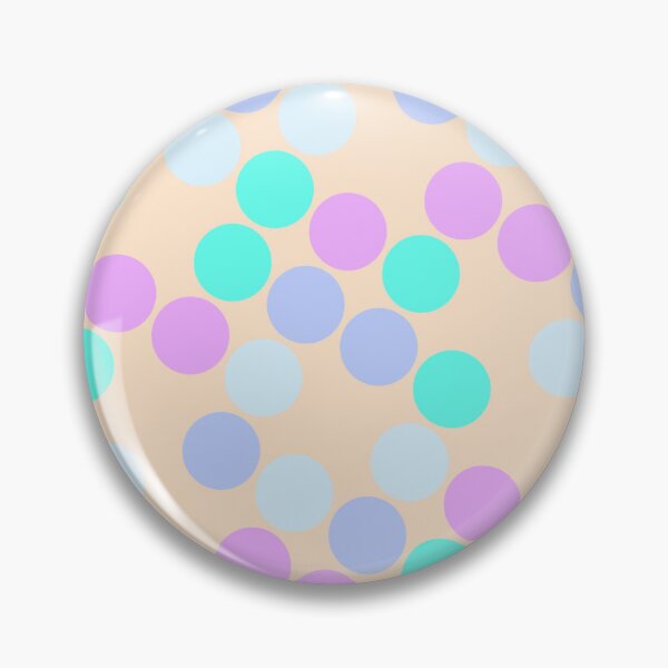 Item preview, Happy Pastel Dot Series Seamless Circle Peach Composition designed and sold by Alchemy-A-La-G.