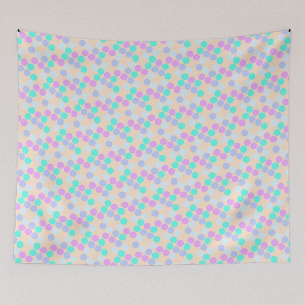 Item preview, Happy Pastel Dot Series Seamless Circle Peach Composition designed and sold by Alchemy-A-La-G.