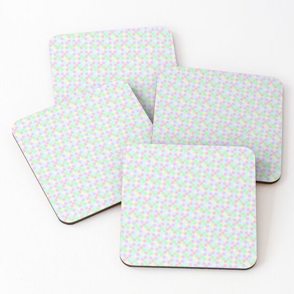 Item preview, Bright Pastel Dot Series Seamless Circle Blue Composition designed and sold by Alchemy-A-La-G.