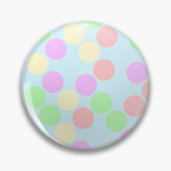 Item preview, Bright Pastel Dot Series Seamless Circle Blue Composition designed and sold by Alchemy-A-La-G.