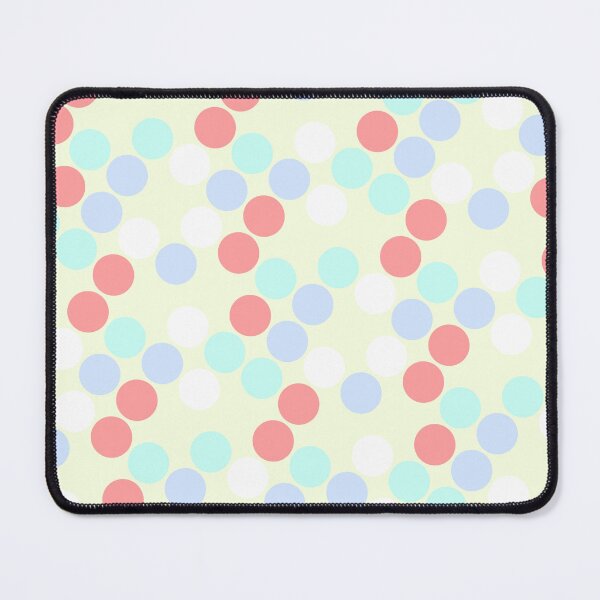 Item preview, Uplifting Pastel Dot Series Seamless Circle Yellow Composition designed and sold by Alchemy-A-La-G.