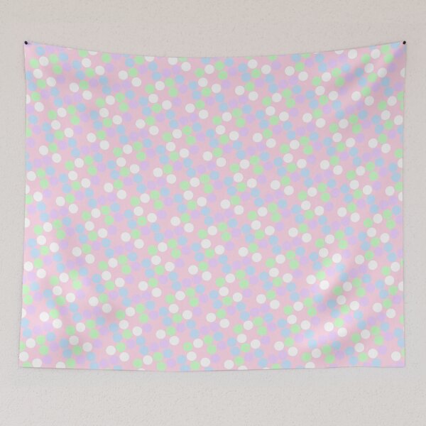 Item preview, Girly Pastel Dot Series Seamless Circle Pink Composition designed and sold by Alchemy-A-La-G.