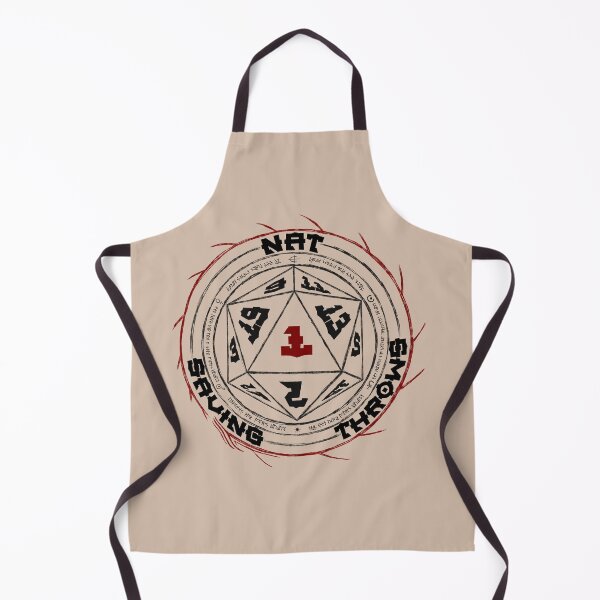 Item preview, Nat 1 Saving Throws Scratch Logo designed and sold by CreepyNights-P.