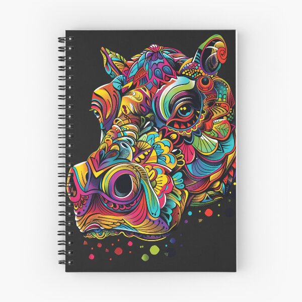 Item preview, Sugar Skull Hippo designed and sold by Brendon987.