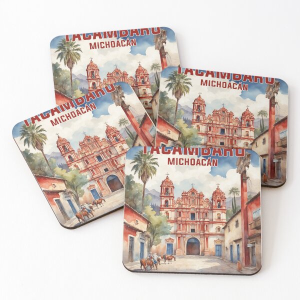Item preview, Tacambaro Michoacan Mexico Vintage Travel Tourism designed and sold by TravelersGems.