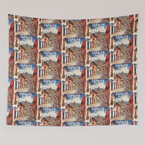Item preview, Tapalpa Jalisco Mexico Vintage Travel Tourism designed and sold by TravelersGems.