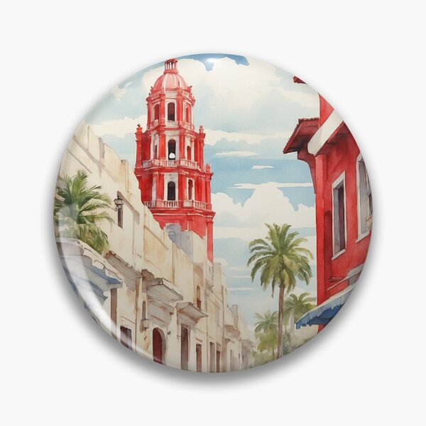 Item preview, Tapijulapa Tabasco Mexico Vintage Travel Tourism designed and sold by TravelersGems.