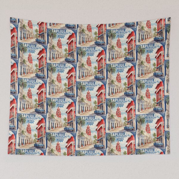 Item preview, Tapijulapa Tabasco Mexico Vintage Travel Tourism designed and sold by TravelersGems.