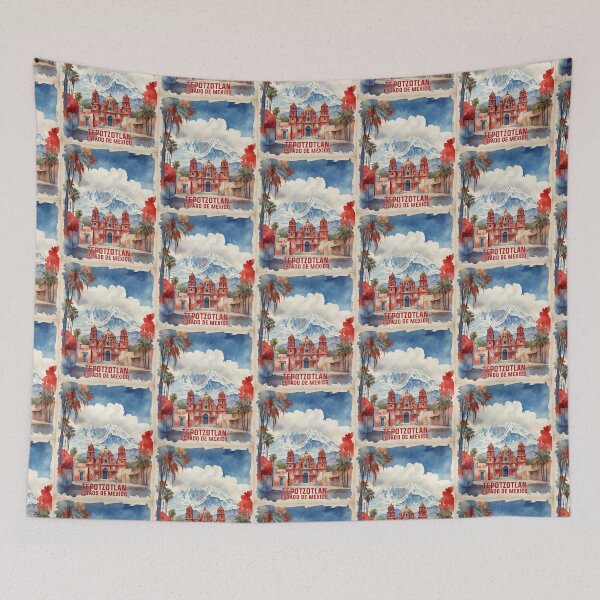 Item preview, Tepotzotlan Estado de Mexico Mexico Vintage Travel Tourism designed and sold by TravelersGems.