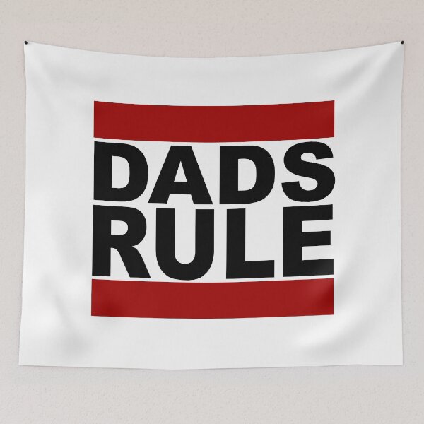 Item preview, Dads Rule Fathers Day Design designed and sold by That-Guys-Merch.