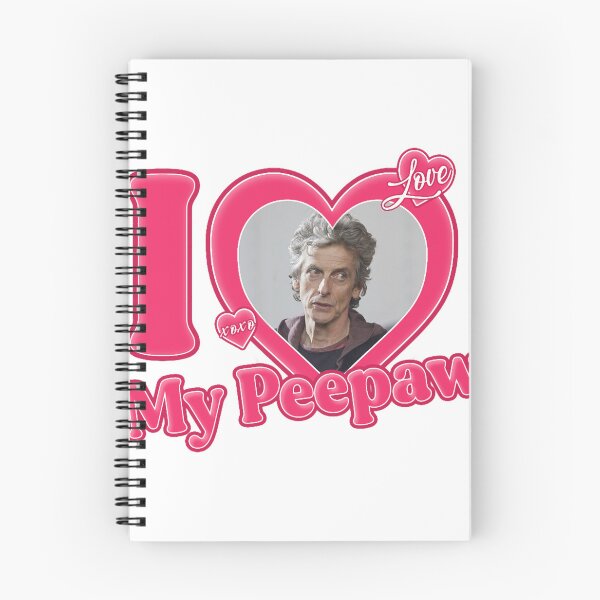 Item preview, I Heart My Peepaw Peter Capaldi designed and sold by Universeboy.