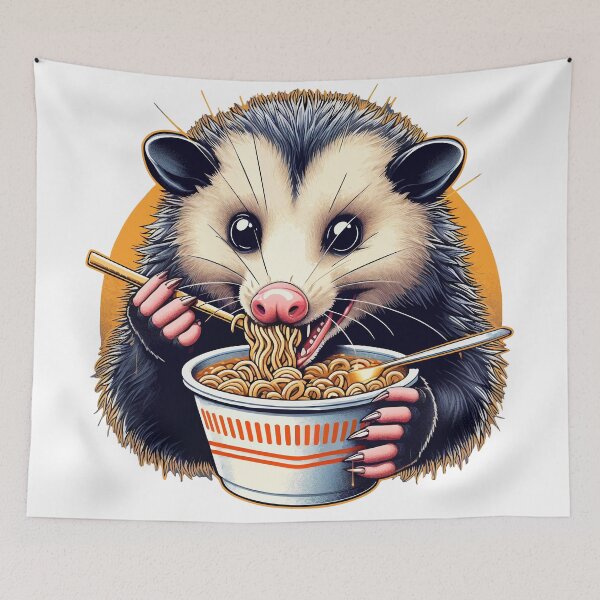 Item preview, Opossum Eat Ramen designed and sold by Designowner.