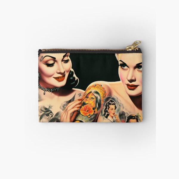 Item preview, Vintage Tattoo Pin-ups designed and sold by PulpVintage.