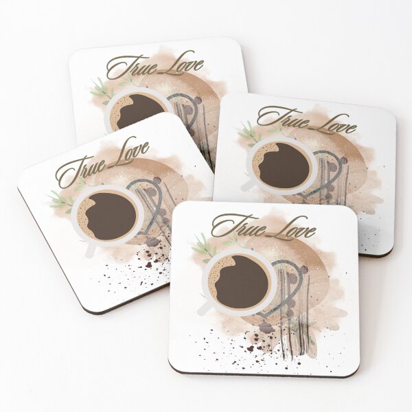 Item preview, Coffee is my True Love designed and sold by loveannastacia.