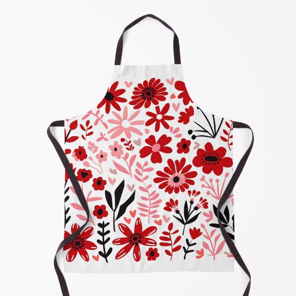 Item preview, Abstract red Plant Patterns designed and sold by duanduan-art.