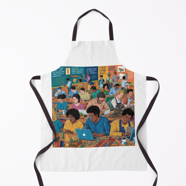 Item preview, Skillful Minds: Diverse Workshop Illustration" designed and sold by DesignEpic22.