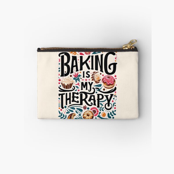 Item preview, Baking Is My Therapy, typography designed and sold by maxmaj.