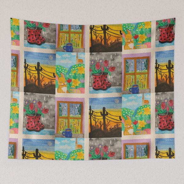 Item preview, April Moodboard  designed and sold by etherealwonders.
