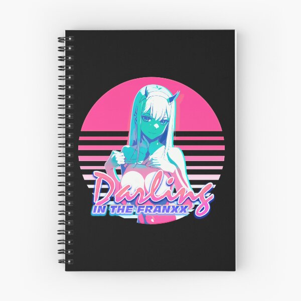 Item preview, Darling in the Franxx Synthwave Retrowave Aesthetic Edit designed and sold by MikaseSan.