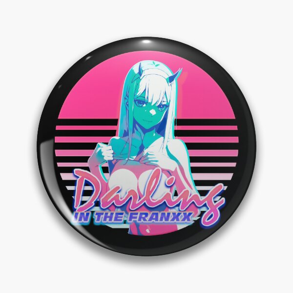 Item preview, Darling in the Franxx Synthwave Retrowave Aesthetic Edit designed and sold by MikaseSan.