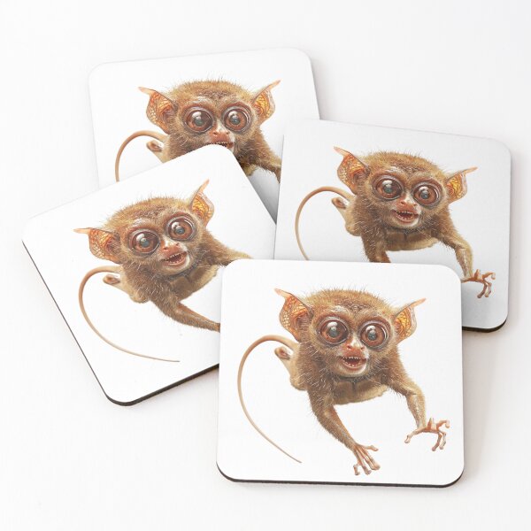 Item preview, Mystical Tarsier with Enchanting Gaze designed and sold by NatureSyllabus.