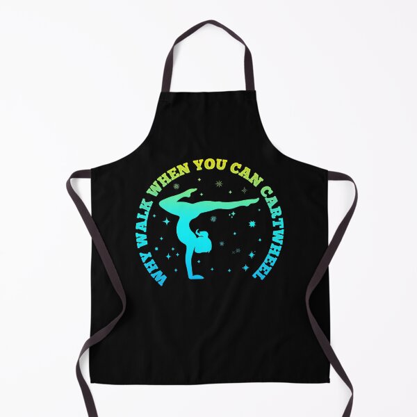 Item preview, Gymnast Why Walk When You Can Cartwheel Gymnastics designed and sold by PrintItStudio.