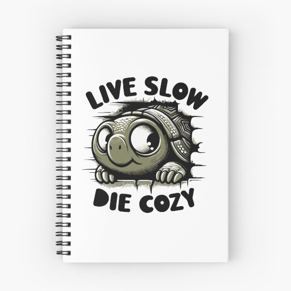 Item preview, Live Slow Die Cozy: Cute Turtle designed and sold by Designowner.