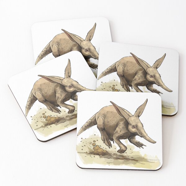 Item preview, Aardvark Foraging in the Wild at Night designed and sold by NatureSyllabus.