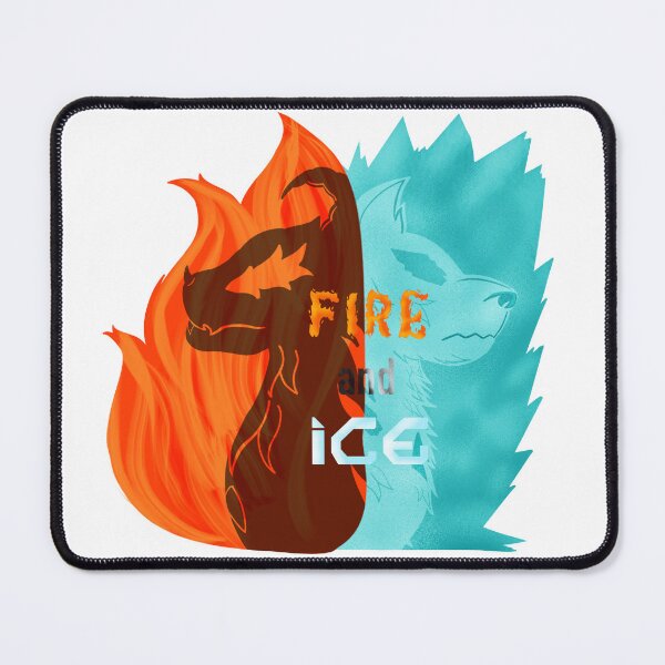 Item preview, Fire Dragon vs Dire Wolf Art designed and sold by MythicArts8.