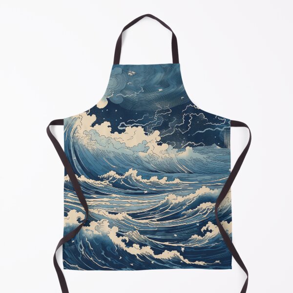 Item preview, Thunderstorm at Sea Hokusai 5 designed and sold by AstroRisq.