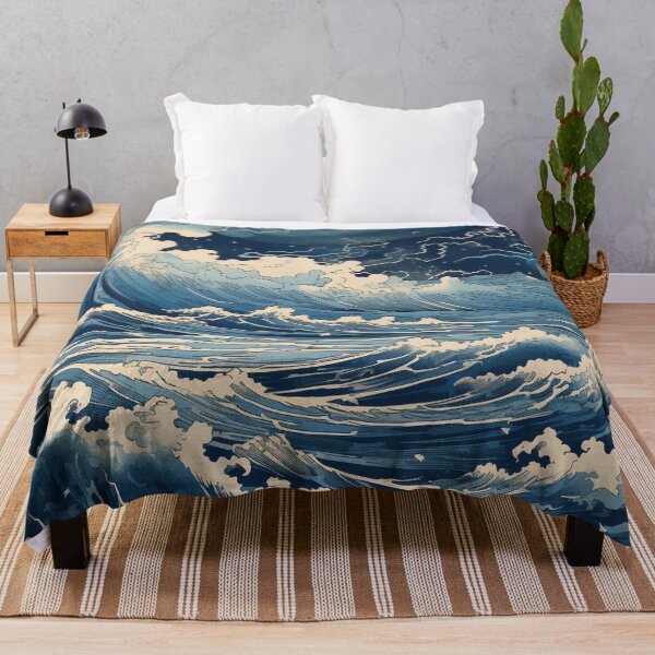 Item preview, Thunderstorm at Sea Hokusai 5 designed and sold by AstroRisq.