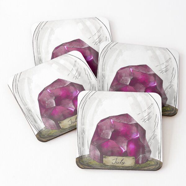 Item preview, Piedras natales Meses Cristales Julio Rubí designed and sold by socialarmour.