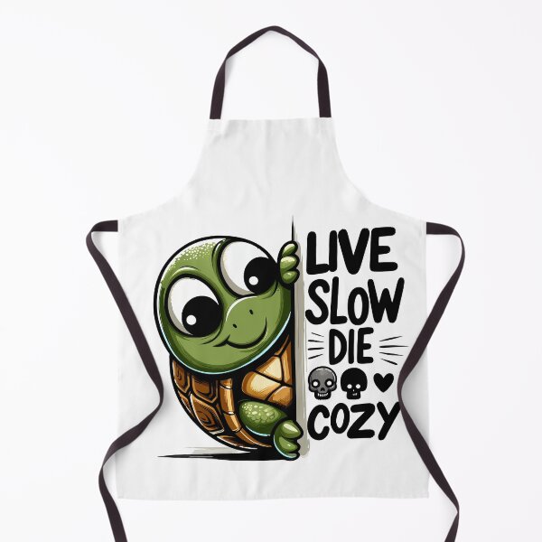 Item preview, Live Slow Die Cozy: peek Turtle designed and sold by Designowner.