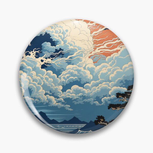 Item preview, Thunderstorm at Sea Hokusai 6 designed and sold by AstroRisq.