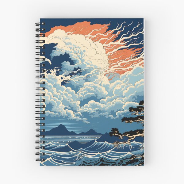 Item preview, Thunderstorm at Sea Hokusai 6 designed and sold by AstroRisq.