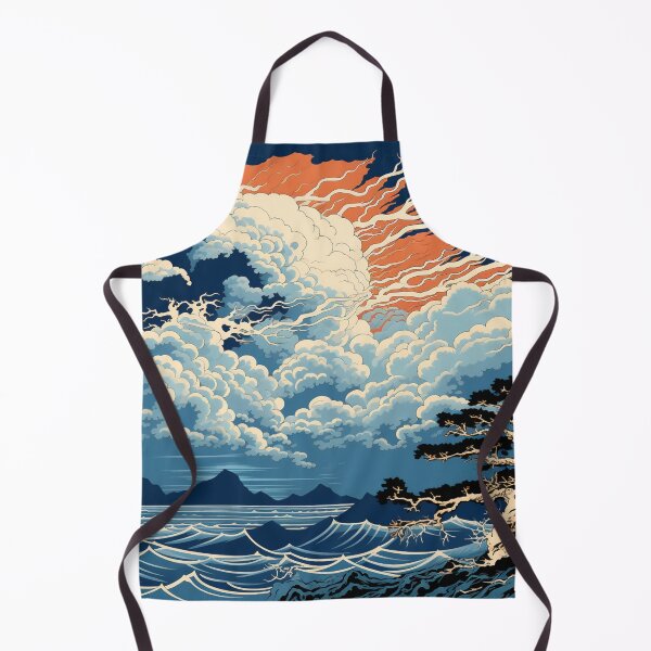 Item preview, Thunderstorm at Sea Hokusai 6 designed and sold by AstroRisq.