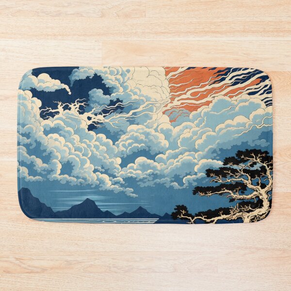 Item preview, Thunderstorm at Sea Hokusai 6 designed and sold by AstroRisq.