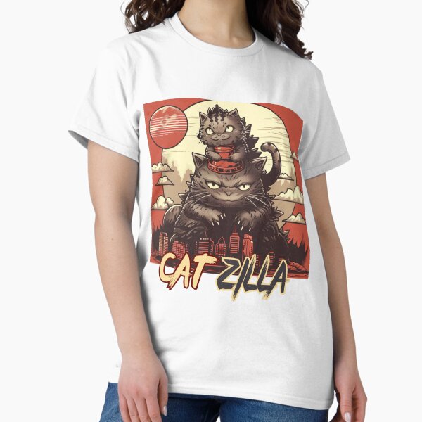 Item preview, Catzilla shirts designed and sold by Tintin1996.