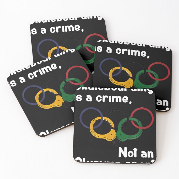 Item preview, Skateboarding is a crime not an o.lympic sport  designed and sold by Jakuysocki.