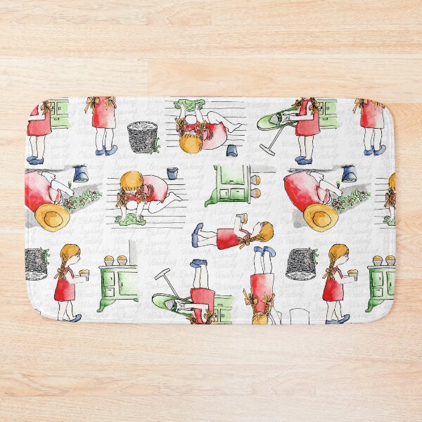 Item preview, Helping Mum Mom with the Chores Retro designed and sold by Jaana Day.