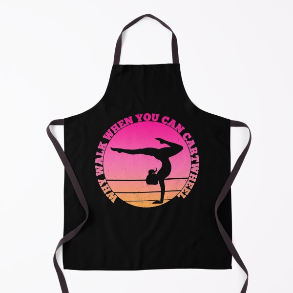 Item preview, Gymnast Why Walk When You Can Cartwheel Gymnastics designed and sold by PrintItStudio.