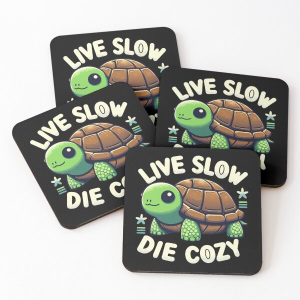 Item preview, Turtle Live Slow Die Cozy designed and sold by Designowner.