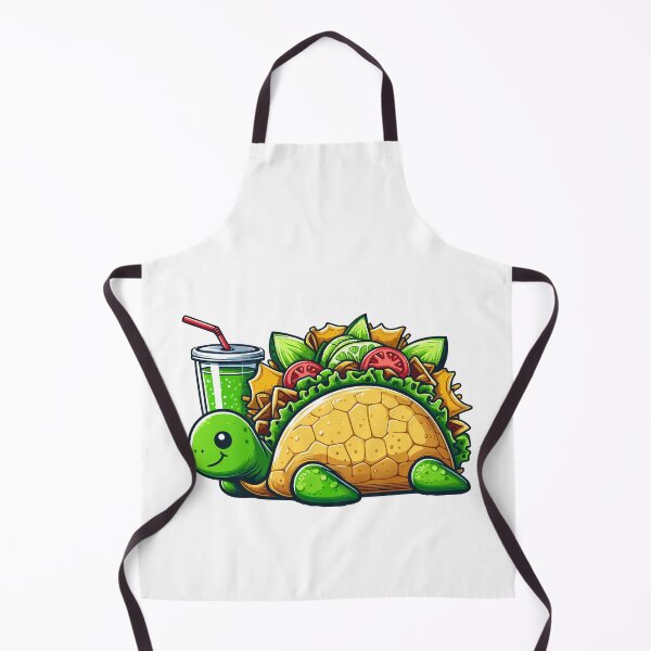 Item preview, Turtle Taco Delight: Fun Foodie Illustration designed and sold by Designowner.