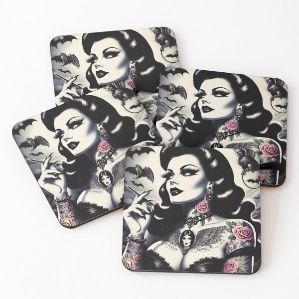 Item preview, Sexy Gothic Woman designed and sold by PulpVintage.