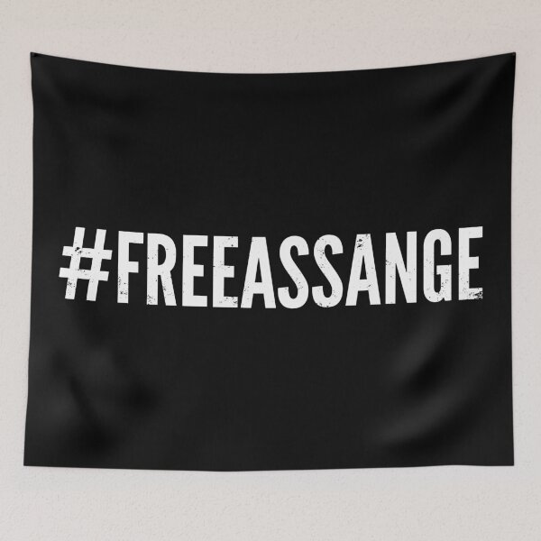 Item preview, #FreeAssange Hashtag Free Assange Now Political Current Affair designed and sold by henrymencia.